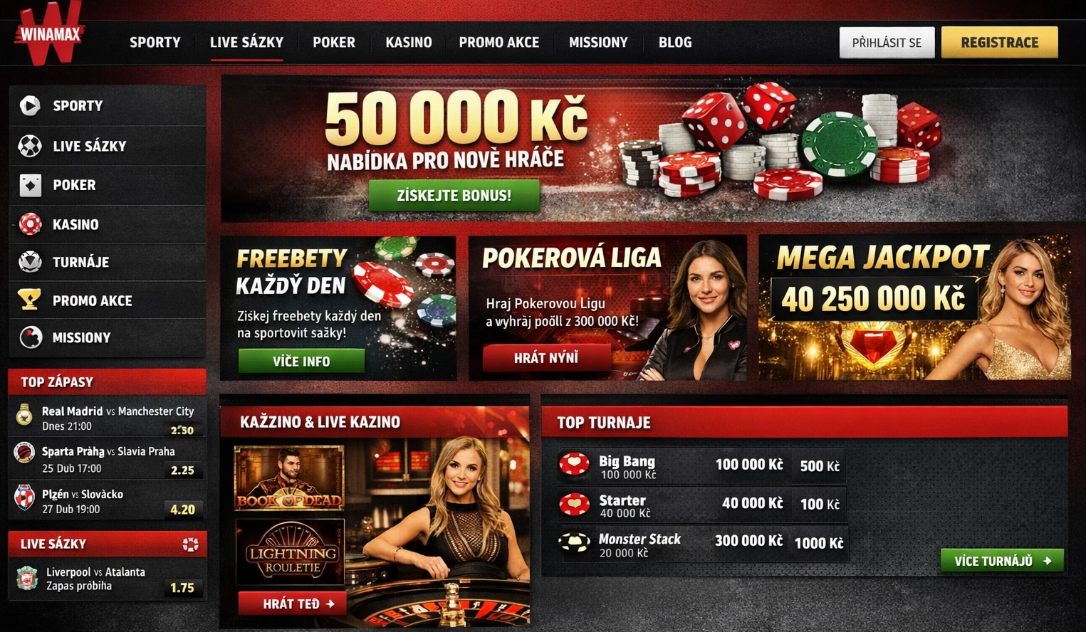 Winamax – tradice a spolehlivost